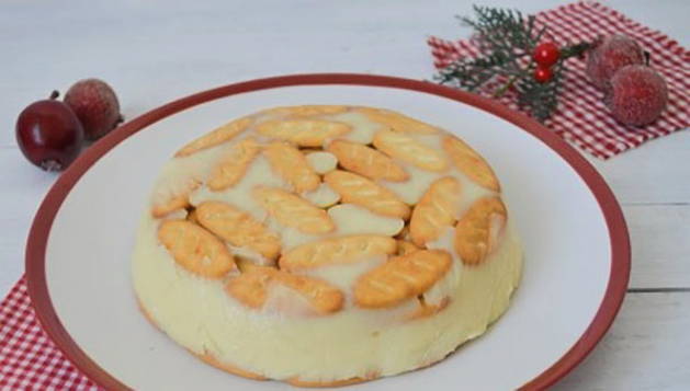 Gâteau aux craquelins salés sans cuisson