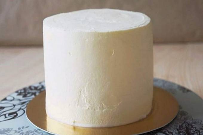 Fromage à la crème avec crème et beurre pour gâteau