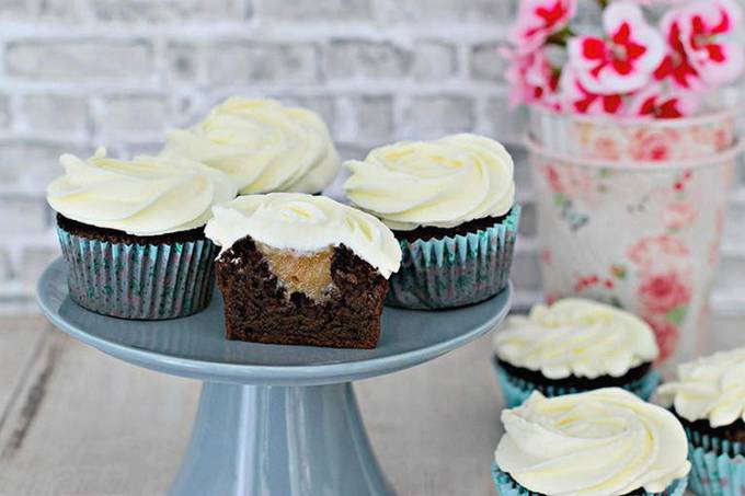 Fromage à la crème pour 12 cupcakes crémeux