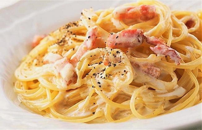 Jambon Carbonara en Sauce Crémeuse