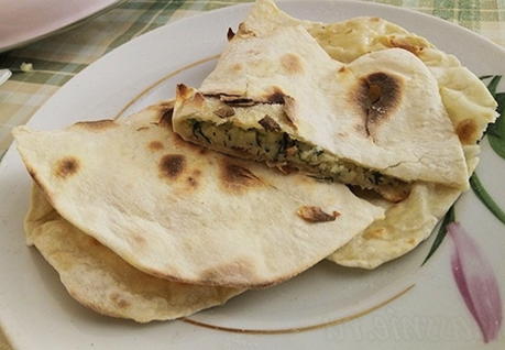 Kystyby avec pommes de terre sur crème sure