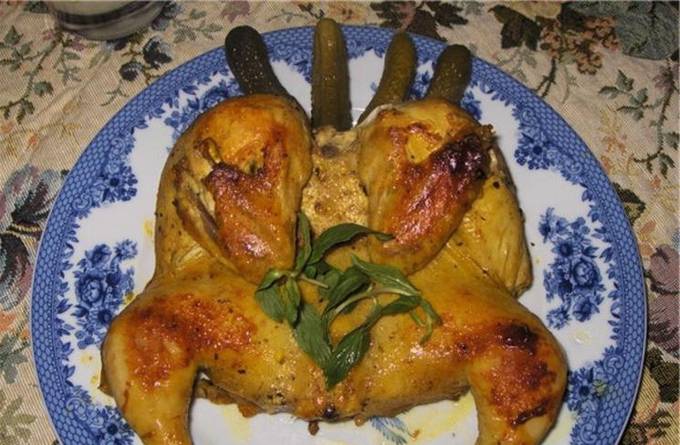 Tabaka de poulet dans une mijoteuse