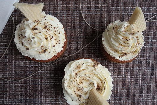 Crème de mascarpone et crème de cupcake