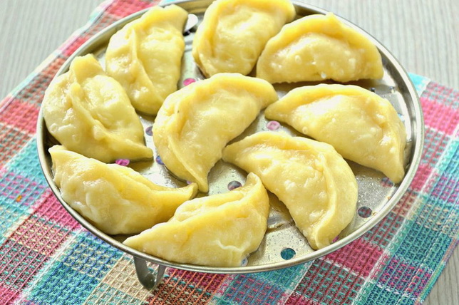 Raviolis aux pommes de terre vapeur