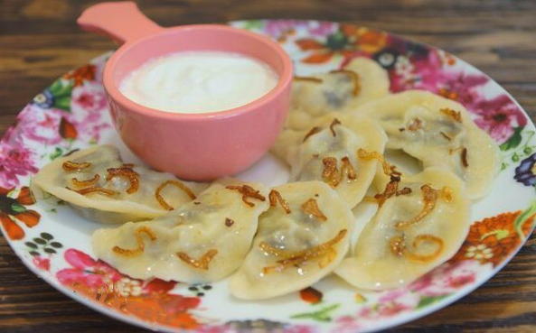 Raviolis aux pommes de terre et aux champignons