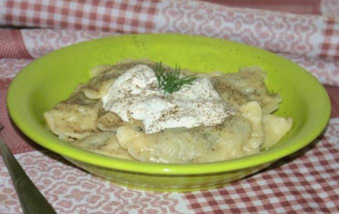 Raviolis aux pommes de terre et aux herbes