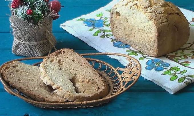 Bread with kefir in the Mulinex bread maker