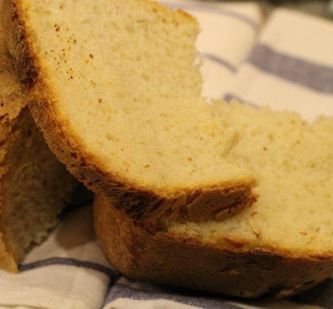 White bread in the Mulinex bread maker at home