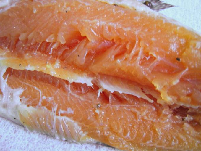 How to salt river trout