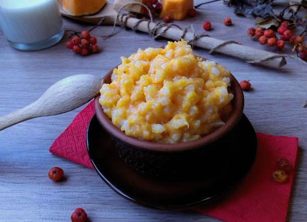 Porridge Amitié sur l'eau avec citrouille