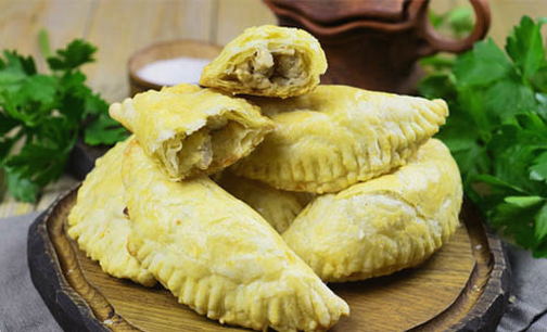 chebureks المعجنات نفخة