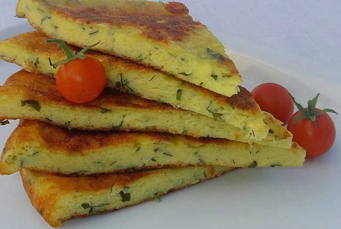 Gâteaux au fromage rapides avec du lait pressé