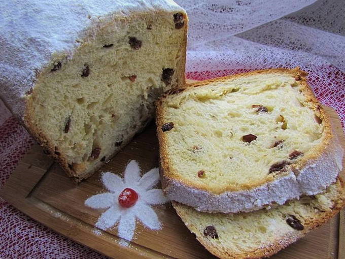 Milk cupcake in a bread maker