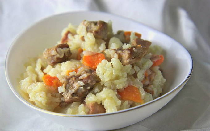 Pilaf de cuisse de dinde