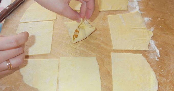 Pâte manti à l'eau bouillie