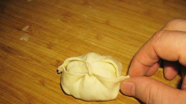 Pâte à congeler pour manti