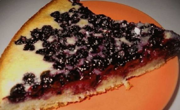 Blueberry Milk Pie