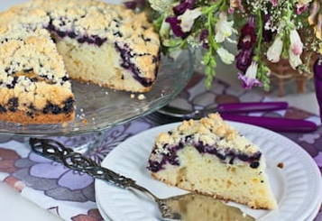 Frozen Blueberry Shortcake