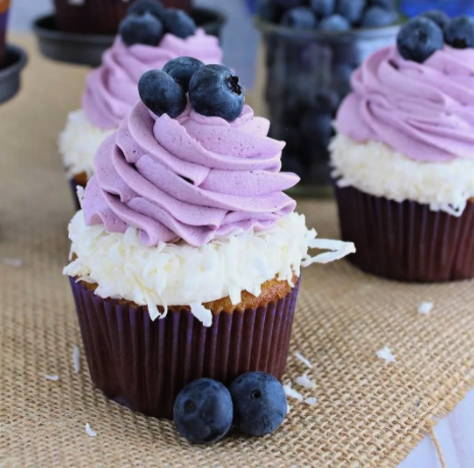 Blueberry cupcakes