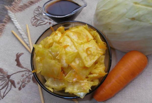 Chou à la coréenne au curcuma instantané