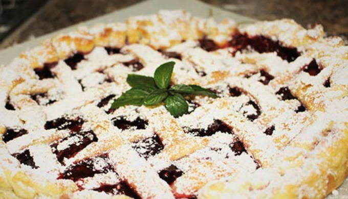 Tarte aux framboises feuilletée surgelée