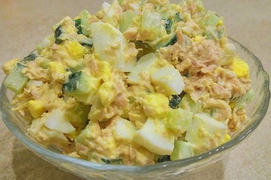 Tuna and Cucumber Salad