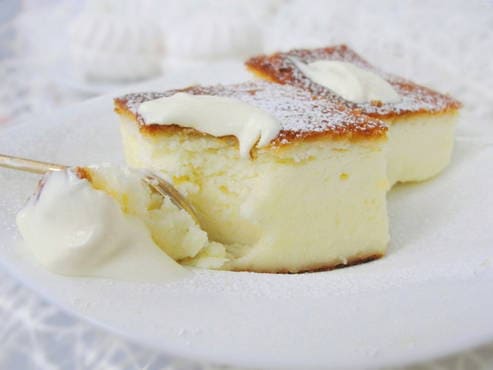 Curd casserole with flour