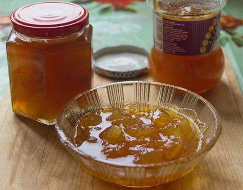 Confiture de pommes à l'agar agar